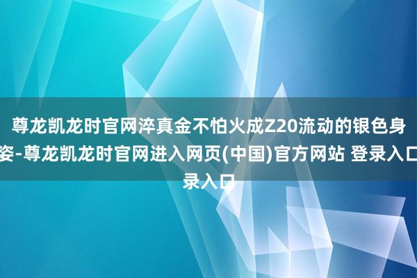 尊龙凯龙时官网淬真金不怕火成Z20流动的银色身姿-尊龙凯龙时官网进入网页(中国)官方网站 登录入口